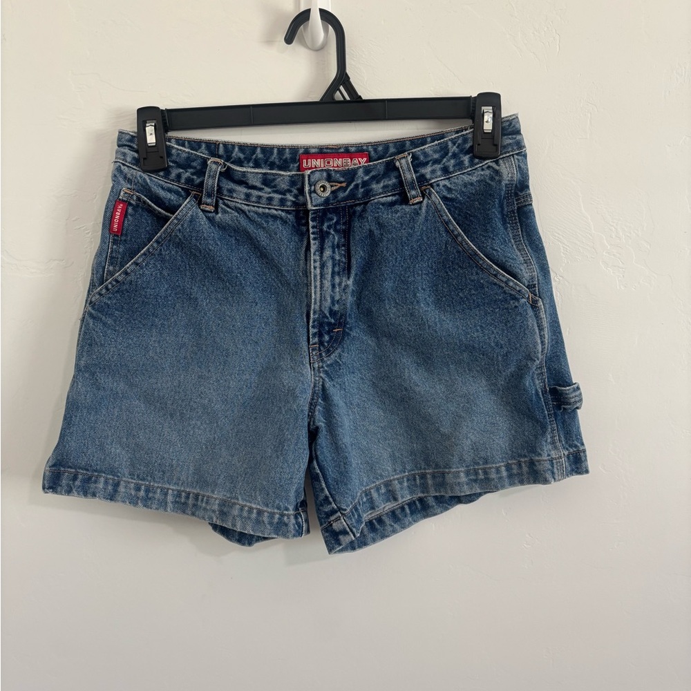 'Joey Potter' Dawson's Creek UNIONBAY Vintage Blue Denim Utility Shorts